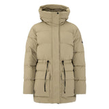 Urban Down Puffer Jkt W - Taupe - Front