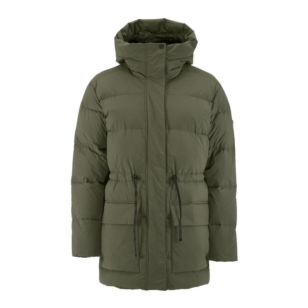 Urban Down Puffer Jkt W - Green - Front