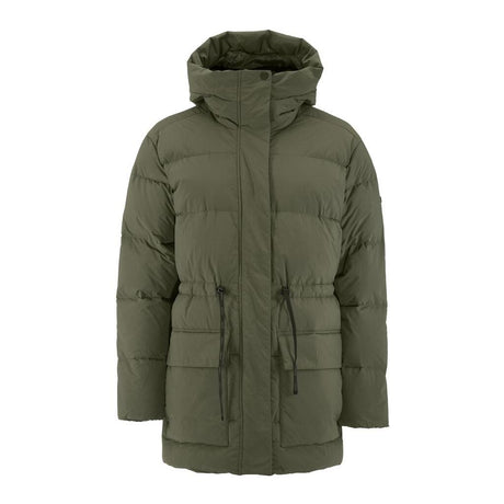 Urban Down Puffer Jkt W - Green - Front