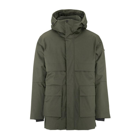 Urban Padded Parka M - Green - Front