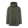 Urban Padded Parka M - Green - Front