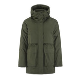 Urban Padded Parka W - Green - Front
