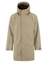 Urban Shell Coat Uni - Taupe - Front