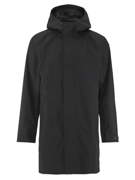 Urban Shell Coat Uni - Black - Front