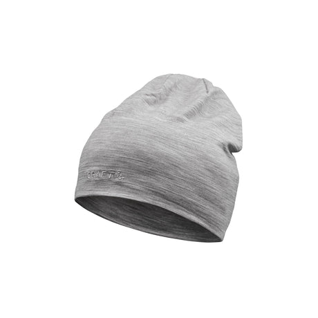 Essence Wool Hat - Grey Melange - Front