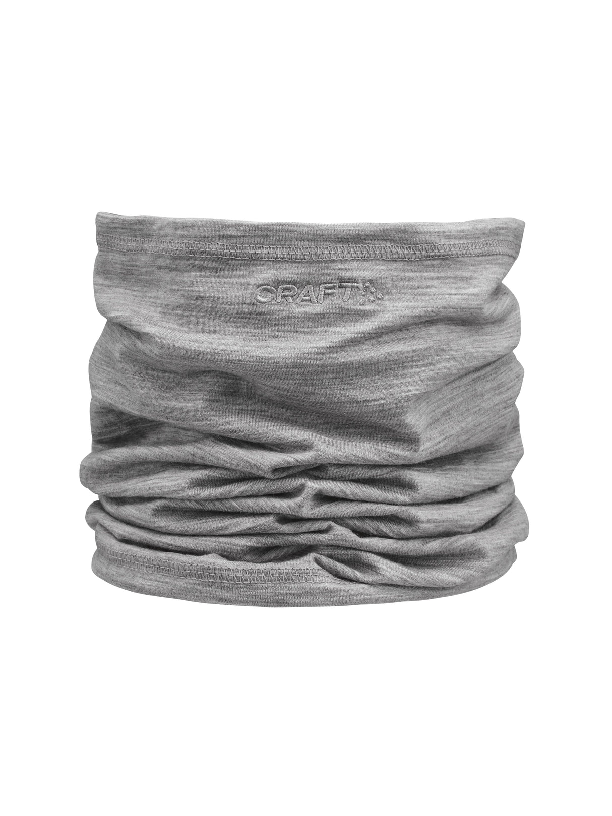 Essence Wool Necktube - Grey Melange - Front