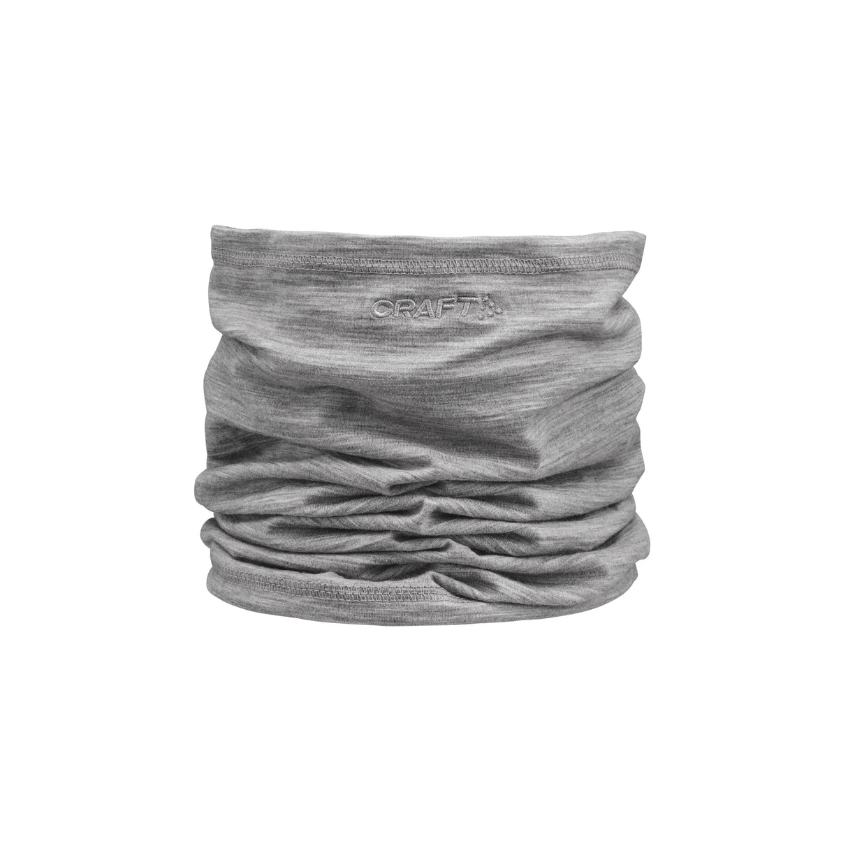 Essence Wool Necktube - Grey Melange - Front