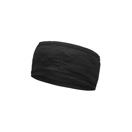 Essence Wool Headband - Black - Front
