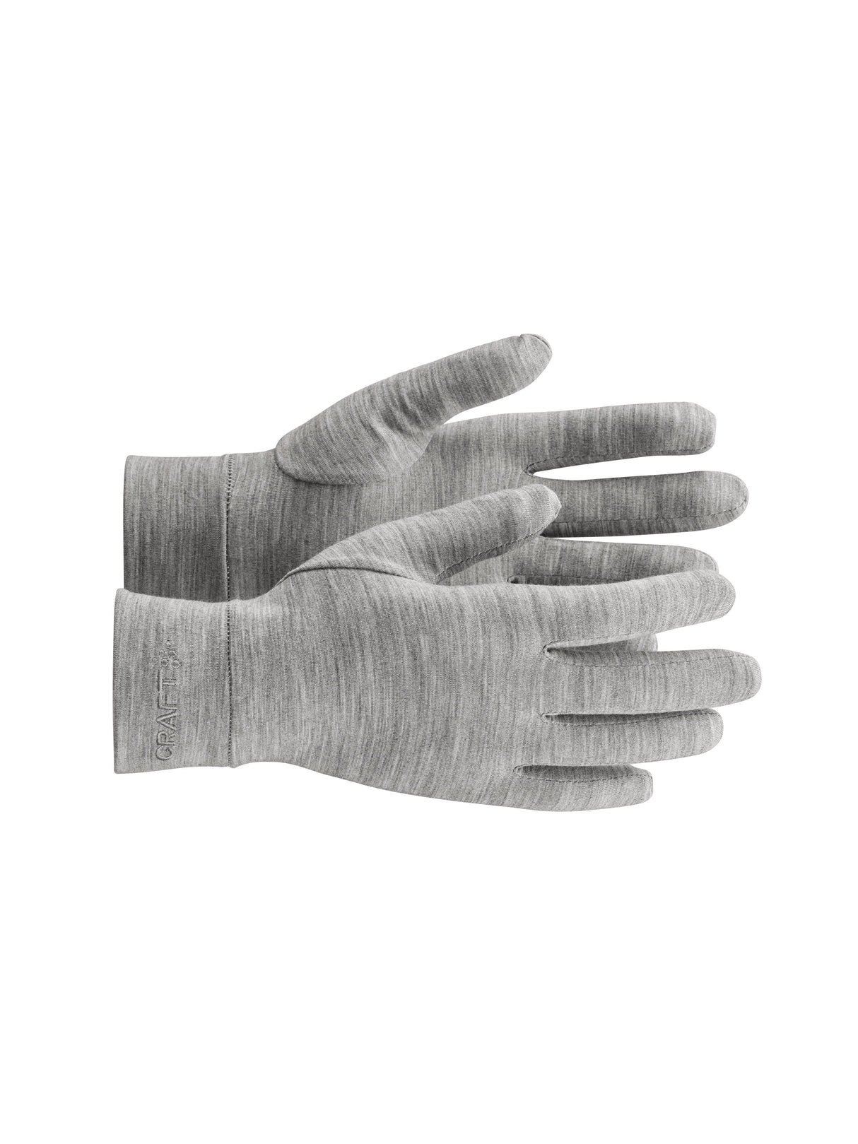 Essence Wool Light Glove - Grey Melange - Front