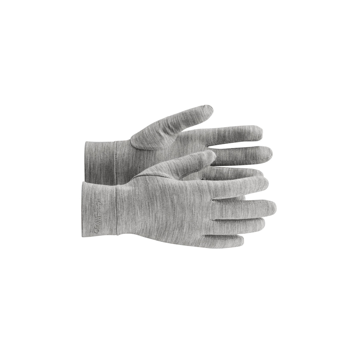 Essence Wool Light Glove - Grey Melange - Front