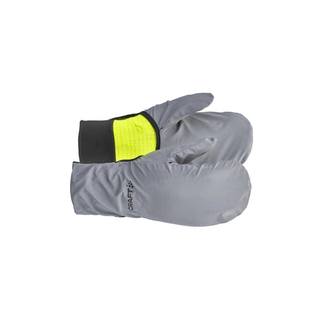 Essence Hybrid Glove - Yellow/Silver - Front