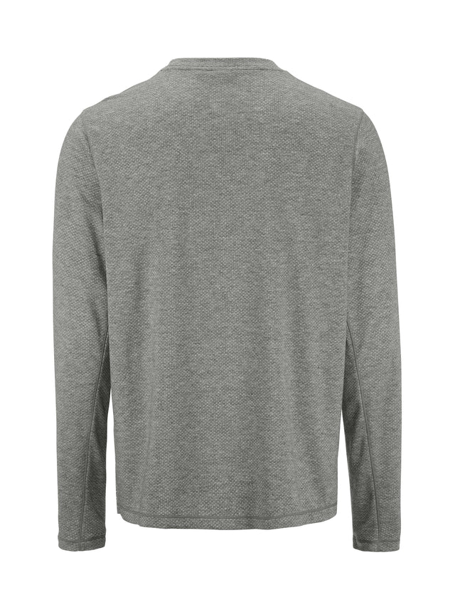 Athleisure Layers Dry Thermal Mesh M - Dark Grey Melange - Back