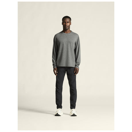 Athleisure Layers Dry Thermal Mesh M - Dark Grey Melange - Closeup 1