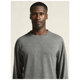Athleisure Layers Dry Thermal Mesh M - Dark Grey Melange - Closeup 5
