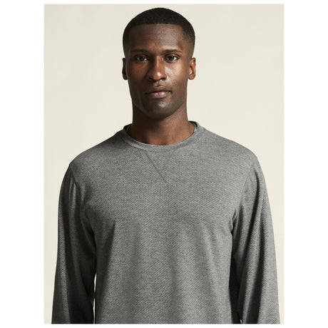 Athleisure Layers Dry Thermal Mesh M - Dark Grey Melange - Closeup 5