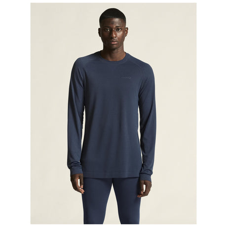 Active Comfort Ls 2 M - Dark Blue - Closeup 4