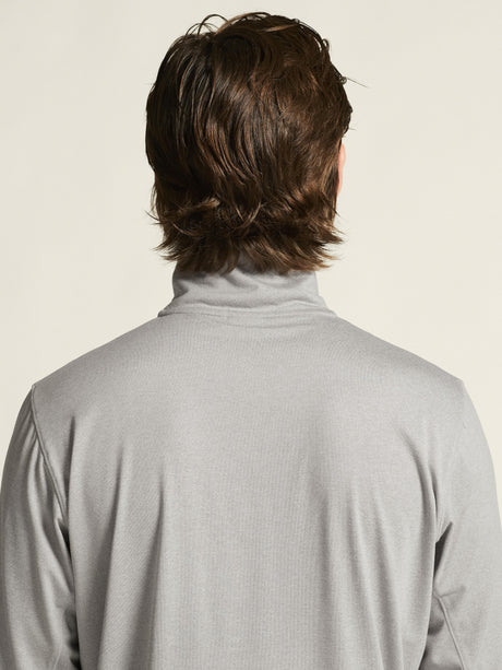 Flow Hz Ls M - Grey Melange - Closeup 7