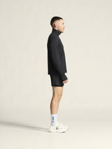 Flow Hz Ls M - Black Melange - Closeup 2