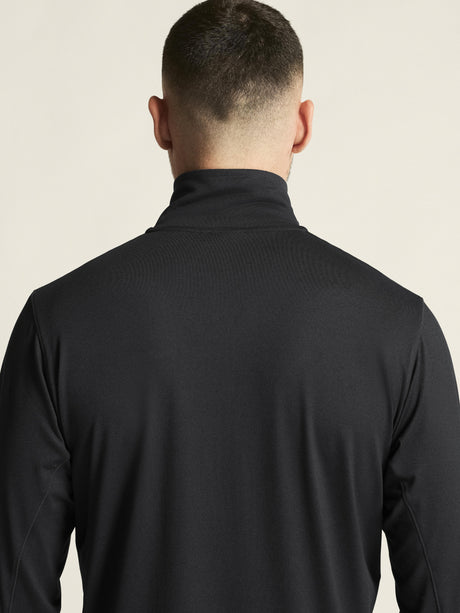 Flow Hz Ls M - Black Melange - Closeup 6