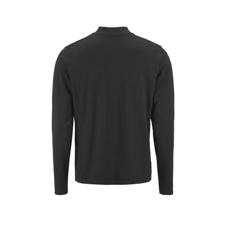 Flow Mn Ls M - Black Melange - Back