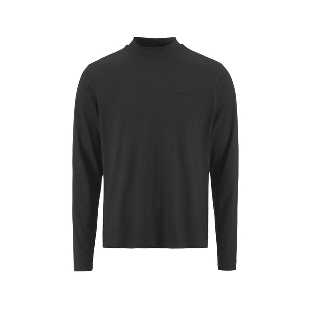 Flow Mn Ls M - Black Melange - Front