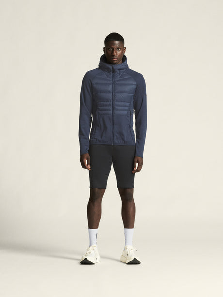 Explore Power Fleece Short Tights M - Black - Closeup 1