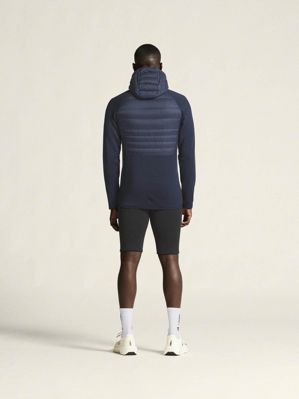 Explore Power Fleece Short Tights M - Black - Closeup 3