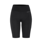 Explore Power Fleece Short Tights W - Black - Front