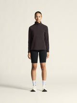 Explore Power Fleece Short Tights W - Black - Closeup 1