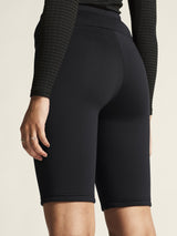 Explore Power Fleece Short Tights W - Black - Closeup 6