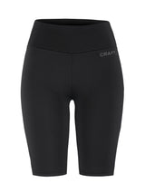 Explore Power Fleece Short Tights W - Black - Front