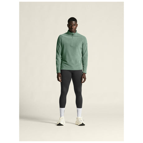 Explore Power Fleece Tights M - Black - Closeup 1