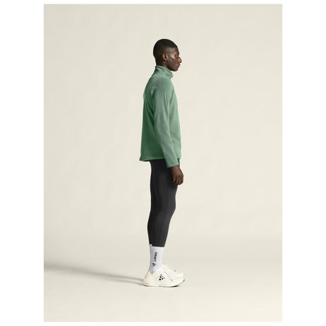 Explore Power Fleece Tights M - Black - Closeup 2