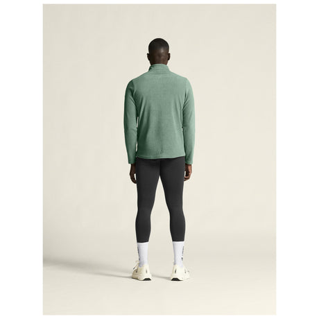 Explore Power Fleece Tights M - Black - Closeup 3