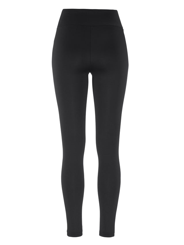 Explore Power Fleece Tights W - Black - Back