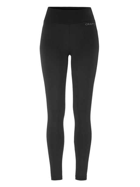 Explore Power Fleece Tights W - Black - Front