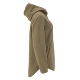 Join Pile Fleece Fz Hood W - Taupe - Right