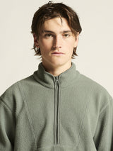 Join Pile Fleece Hz M - Leaf - Closeup 5