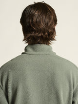 Join Pile Fleece Hz M - Leaf - Closeup 7
