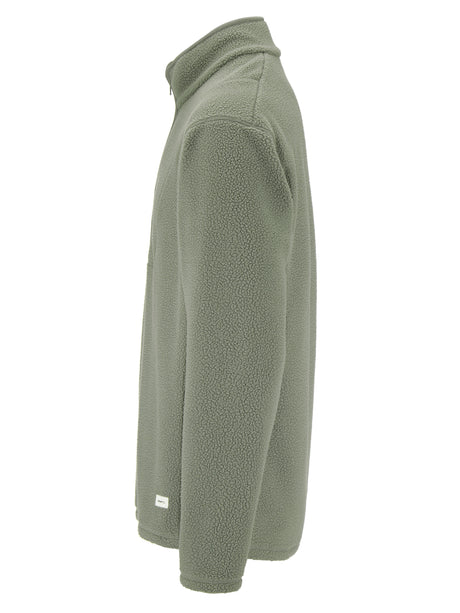 Join Pile Fleece Hz M - Leaf - Left