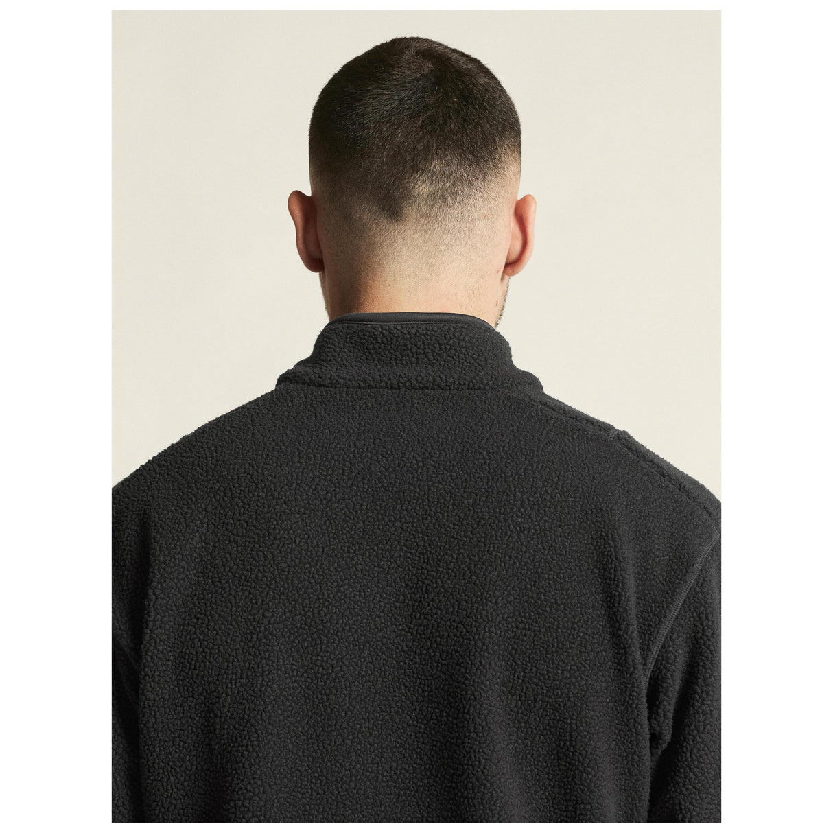 Join Pile Fleece Hz M - Black - Closeup 6