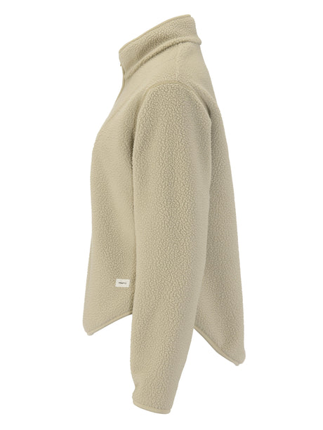 Join Pile Fleece Hz W - Hay - Left