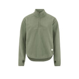Join Pile Fleece Hz W - Green - Front