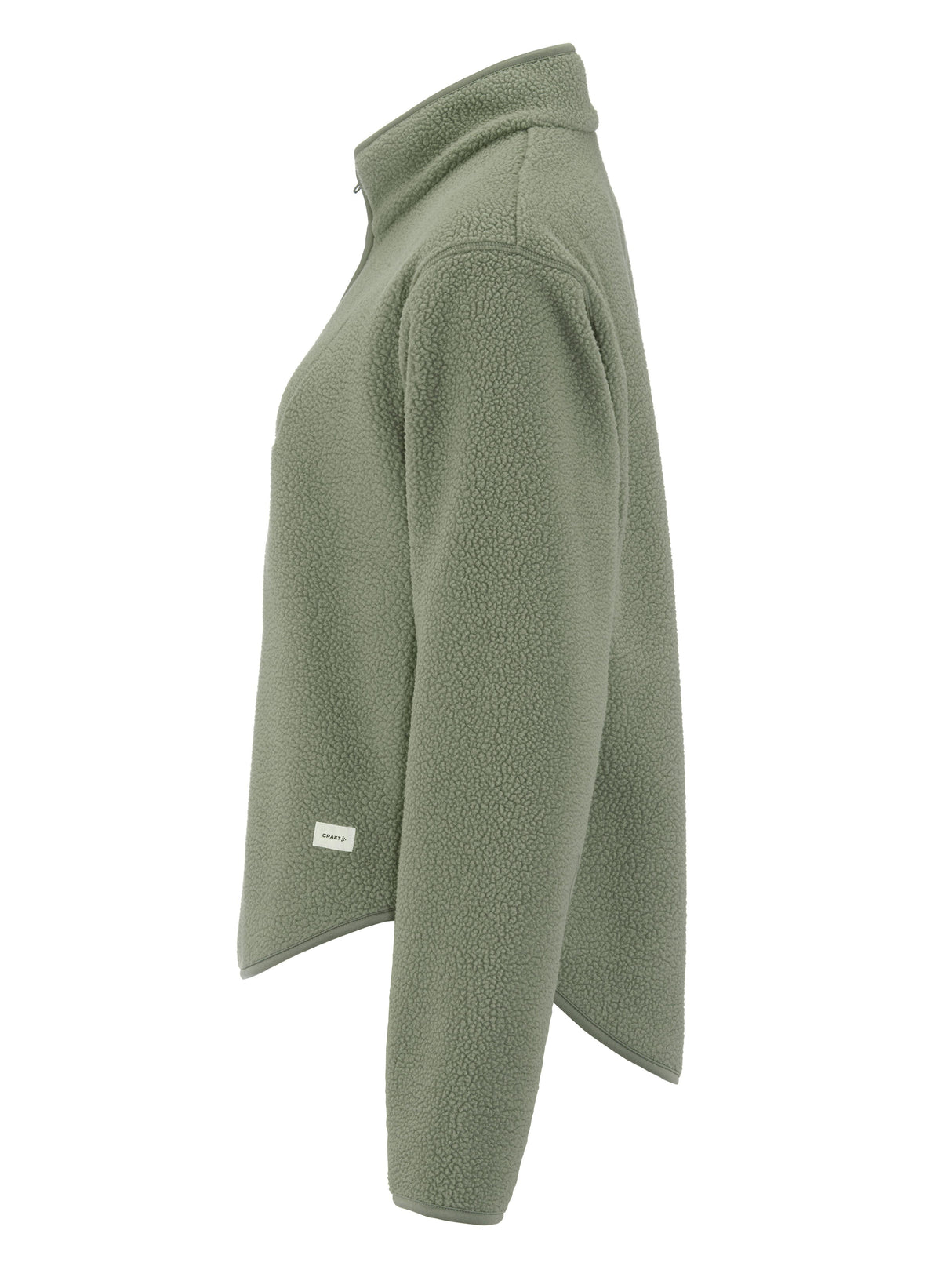 Join Pile Fleece Hz W - Leaf - Left