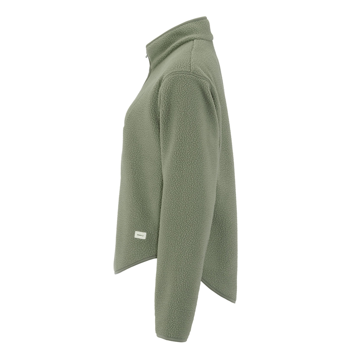 Join Pile Fleece Hz W - Green - Left