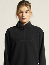Join Pile Fleece Hz W - Black - Closeup 7