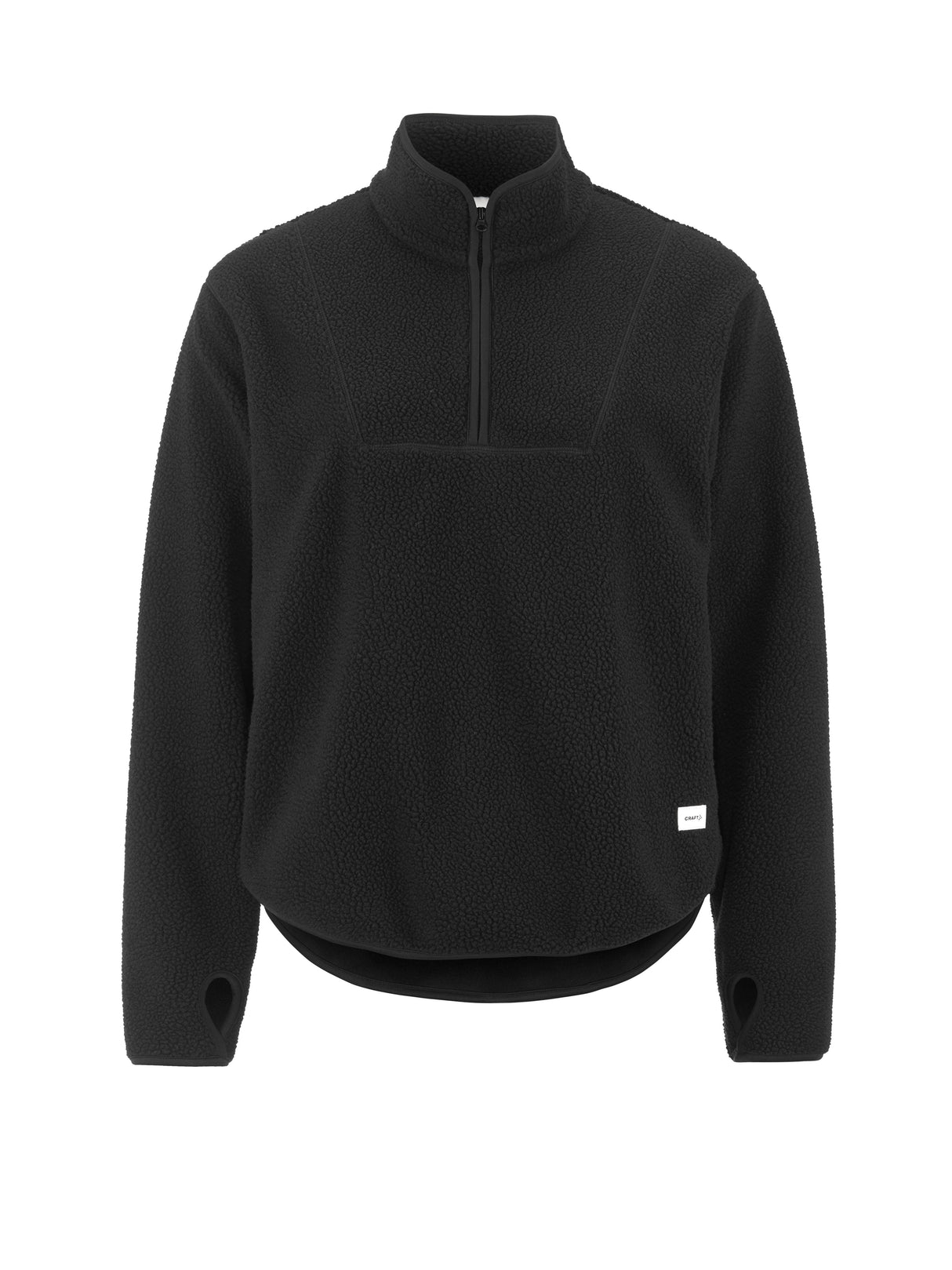 Join Pile Fleece Hz W - Black - Front