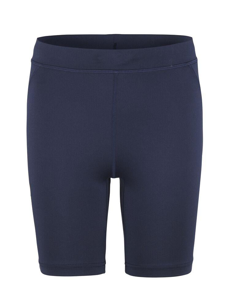 Rush 2.0 Short Tights Jr - Navy - Front