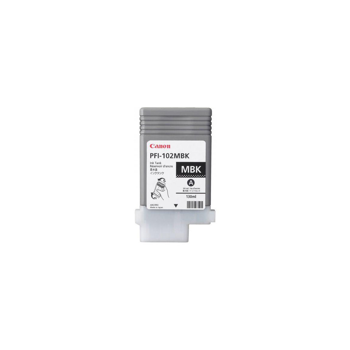 Ink cartridge CANON PFI-102MBK matt black