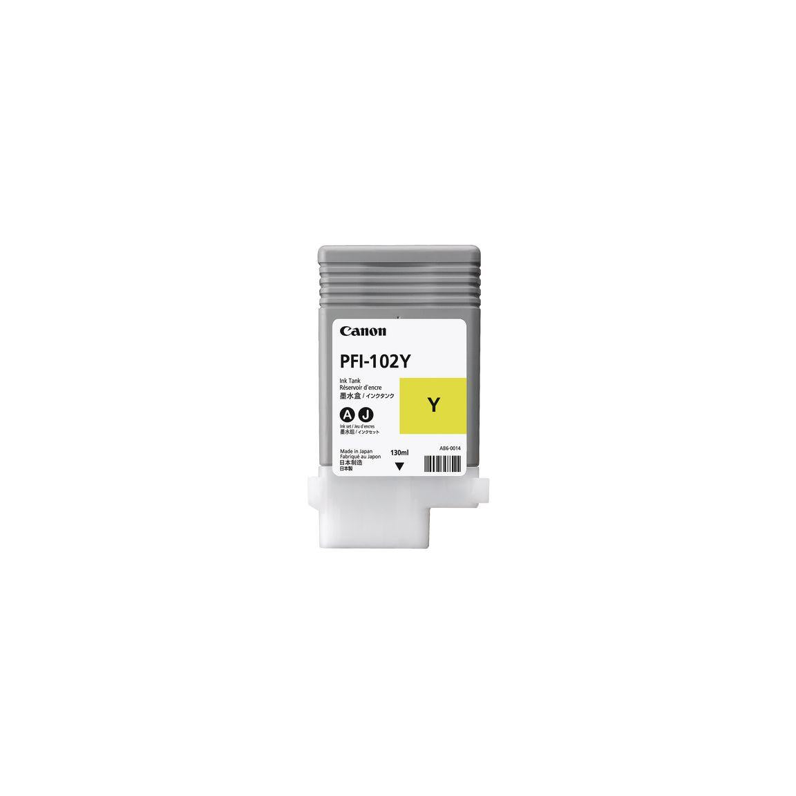 Ink cartridge CANON PFI-102Y yellow